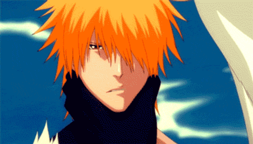 Ichigo Kurosaki Shinigami Attack Fight Bleach GIF