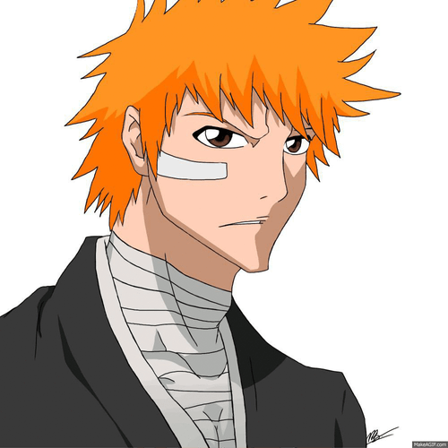Ichigo Kurosaki Smiling GIF