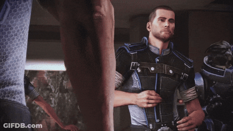 Ickey Shuffle Shepard Dancing Mass Effect GIF