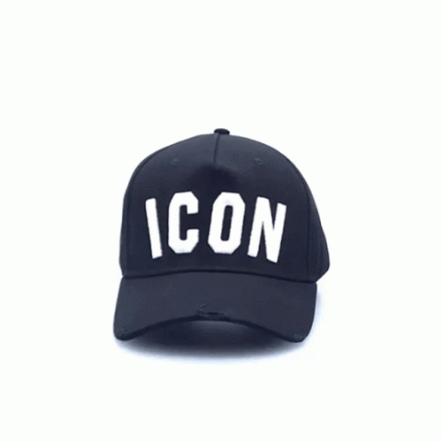 Icon Spinning Black Cap GIF
