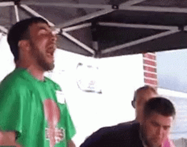 Iconic Public Vomit GIF