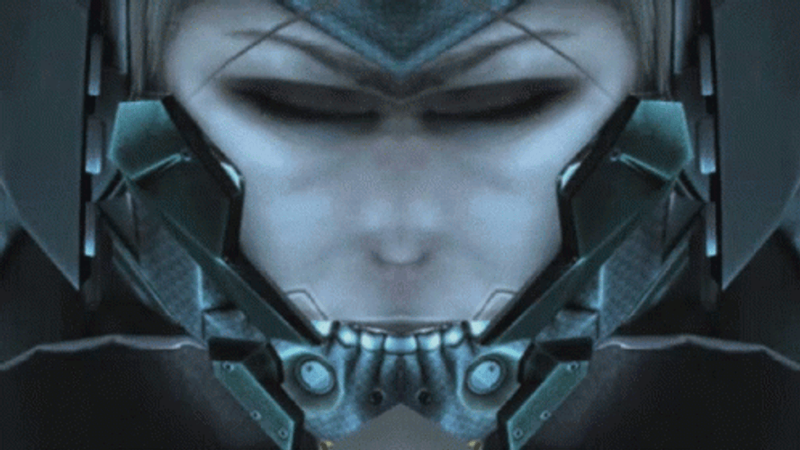 Iconic Raiden Metal Gear GIF
