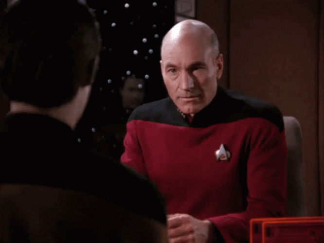 Iconic Star Trek Facepalm Meme GIF