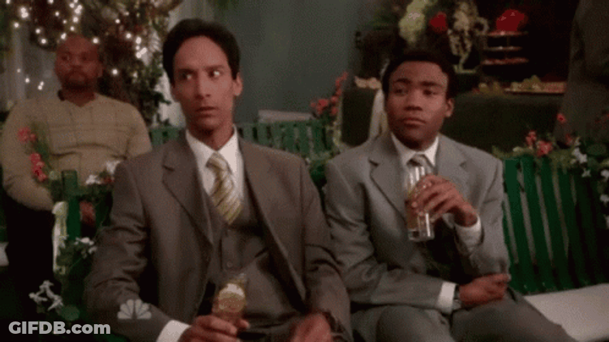 Iconic Troy Abed Indeed GIF