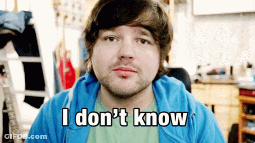 Icreggers I Dont Know GIF