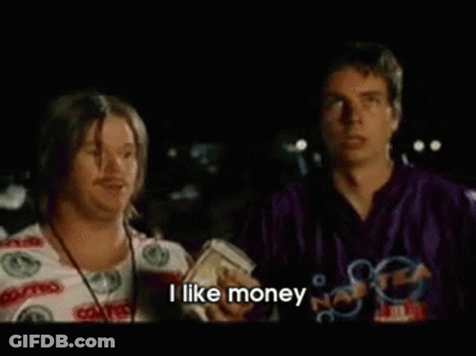 Idiocracy I Like Money GIF