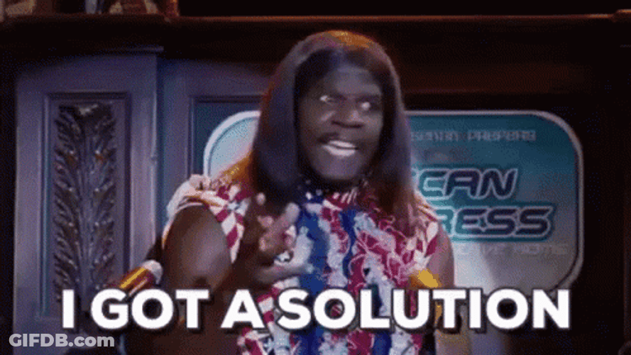 Idiocracy Terry Crews Got A Solution GIF