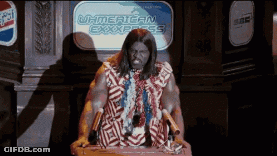 Idiocracy Terry Crews Long Hair While Standing GIF