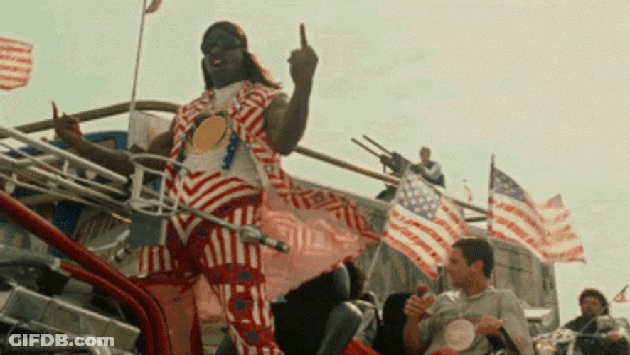 Idiocracy Terry Crews Scream While Standing GIF