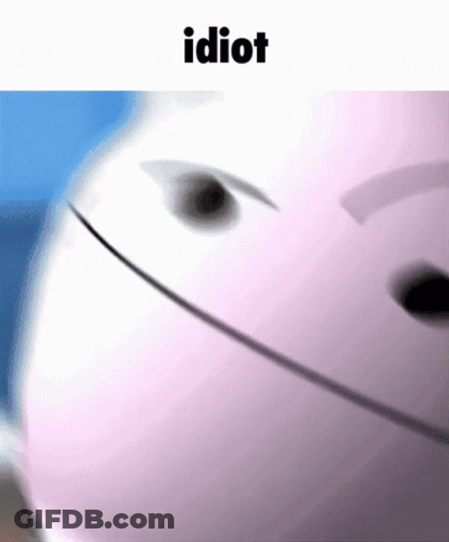 Idiot Face Reveal Reaction GIF