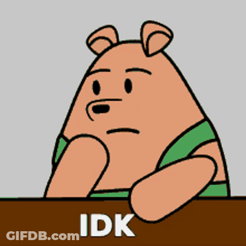 Idk I Don't Know Tapping Winnie The Pooh GIF