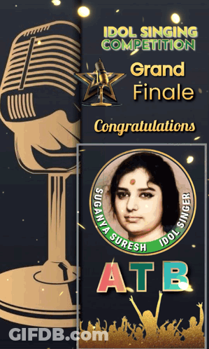 Idol Singing Competition Grand Finale Congratulations ATB GIF