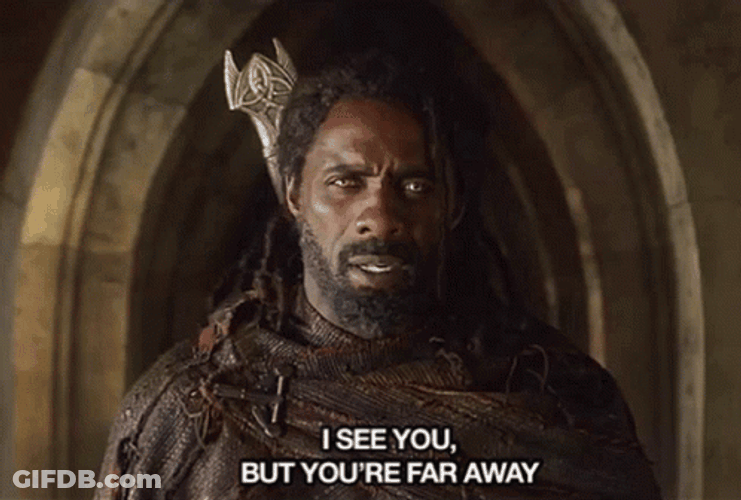 Idris Elba  As Heimdall GIF