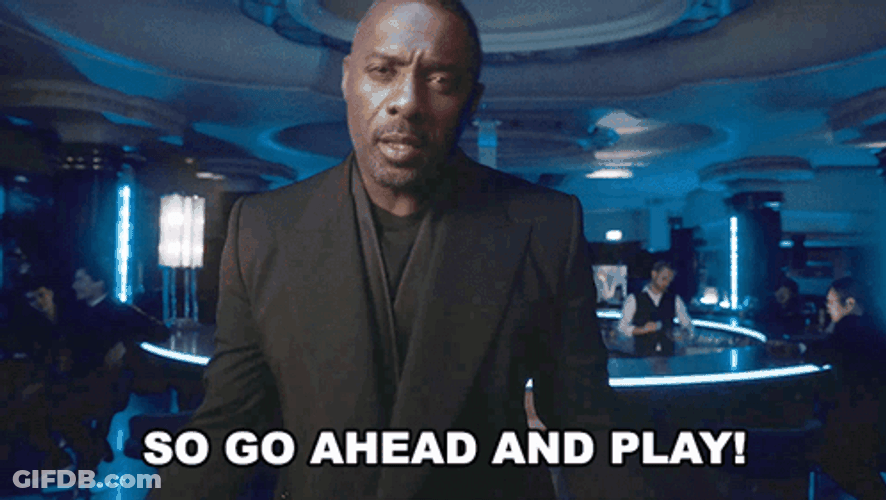 Idris Elba Go Ahead And Play GIF