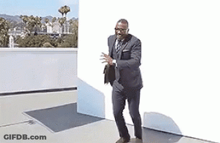 Idris Elba Having A Good Day GIF