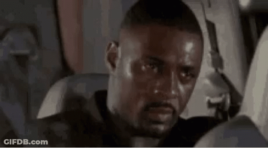 Idris Elba In Bad Mood GIF