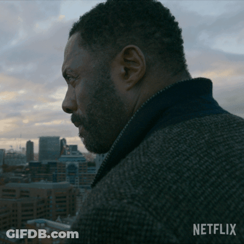Idris Elba On The Rooftop GIF
