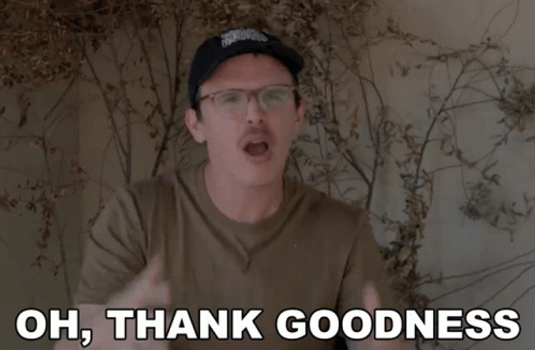 Idubbbz Thank Goodness GIF