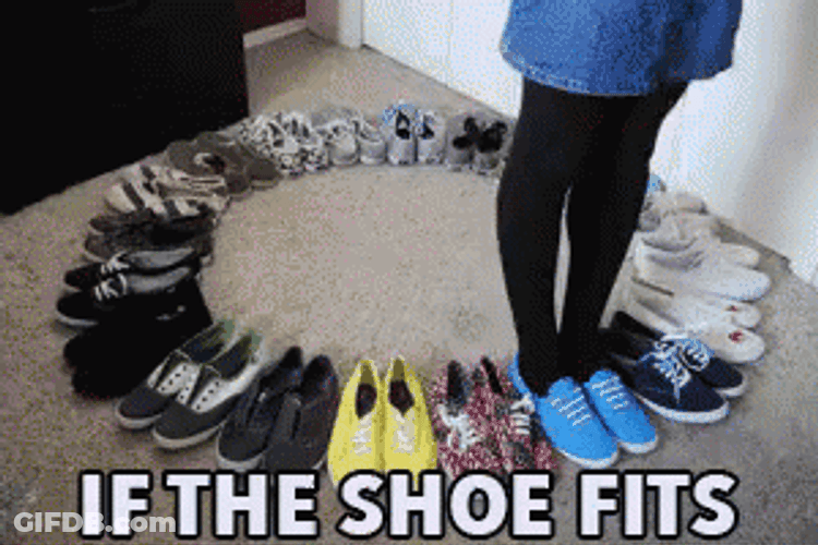If All The Shoe Fits GIF