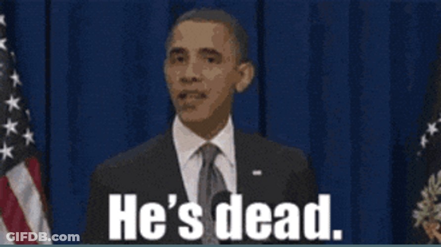 If He Dies He Dies Barack Obama Spoof GIF