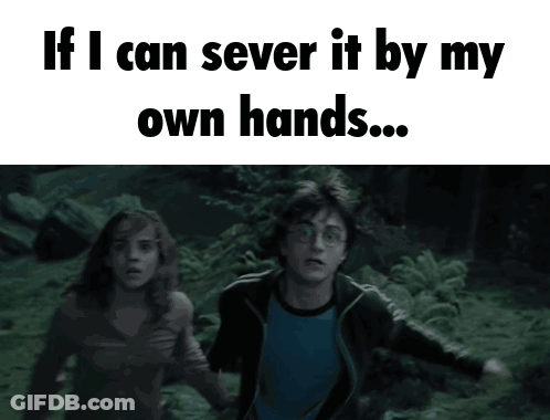 If I Can Sever It By My Own Hands .. GIF