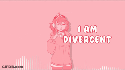 If I Told You How To Behave Written On A Pink Poster GIF