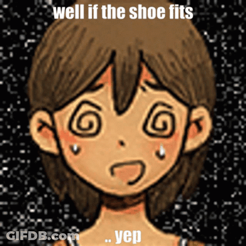 If The Shoe Fits On You Omori GIF