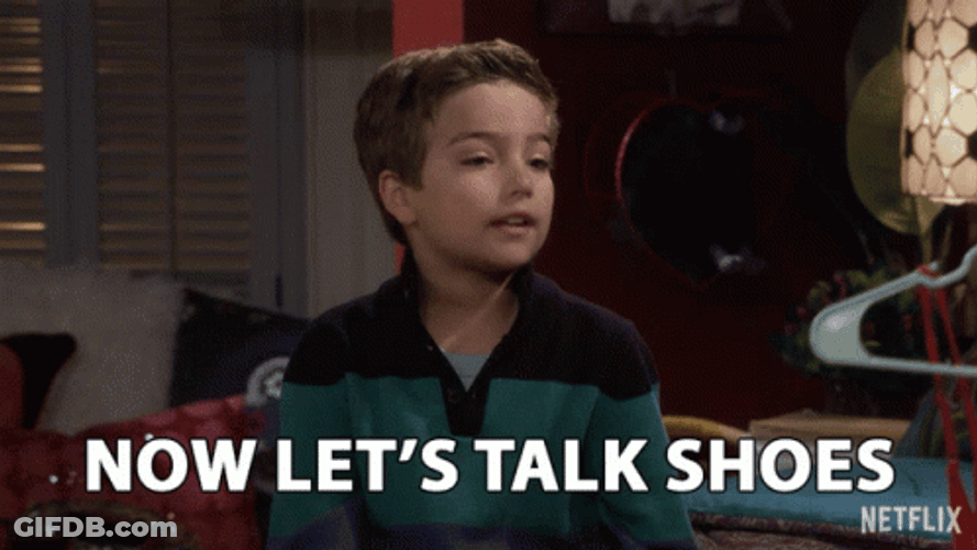 If The Shoe Fits Young Boy GIF