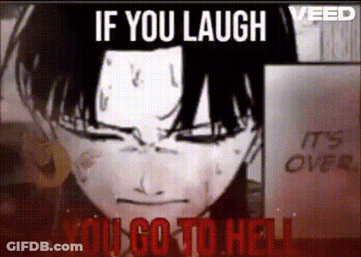 If You Laugh You Go To Hell They Still Laughing GIF