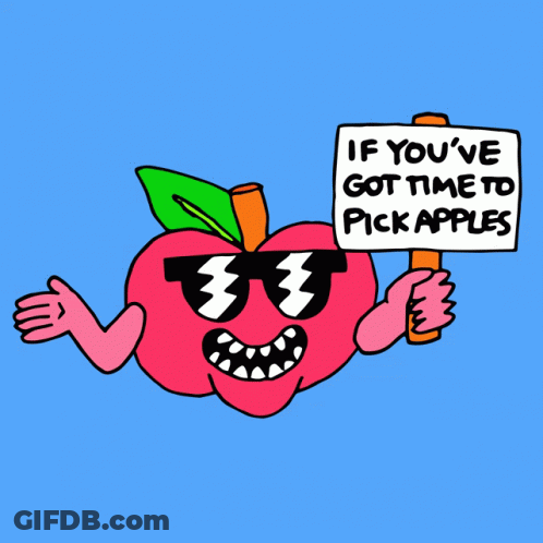 If Youve Got Time To Pick Apples Youve Got Time To Register To Vote Apples GIF
