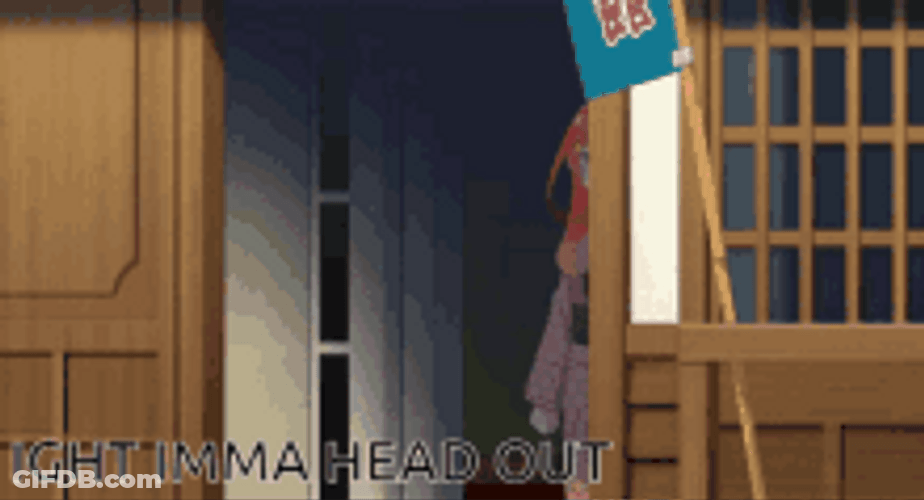 Ight Imma Head Out Itsuki Nakano Quintessential Quintuplets GIF