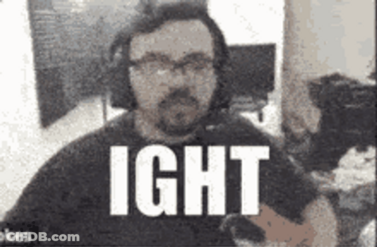 Ight Imma Head Out Man Falling From Chair GIF
