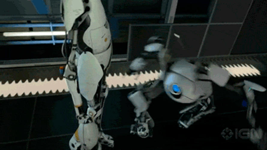 IGN Portal 2 Hug GIF