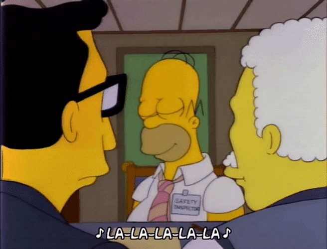 Ignore Homer Simpson Horst And Hans GIF