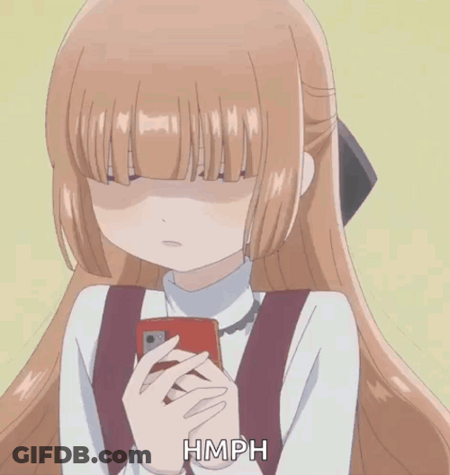 Ignore Runa Sasaki Pouting GIF