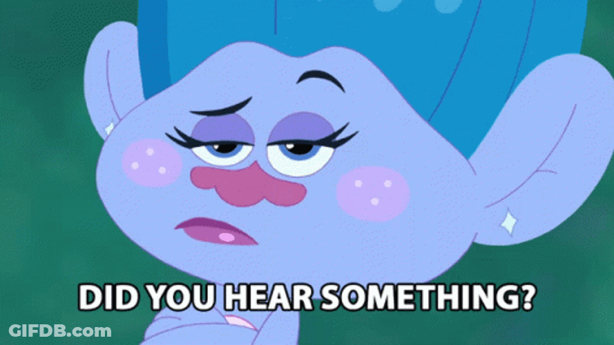 Ignore Trolls Chenille GIF