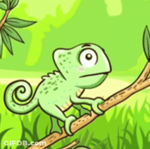 Iguana Eating Bug GIF