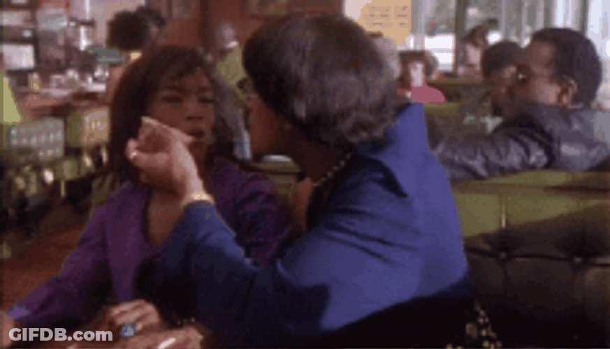 Ike Turner And Tina Are Fighting GIF