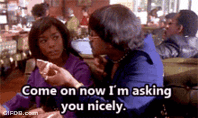 Ike Turner Asking Her Nicely GIF