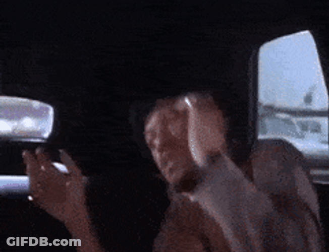 Ike Turner Fighting At The Car With Tina GIF