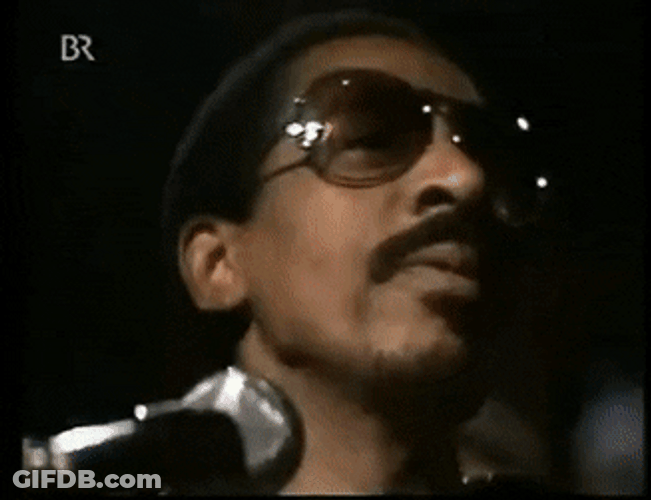 Ike Turner Singing With Tina GIF