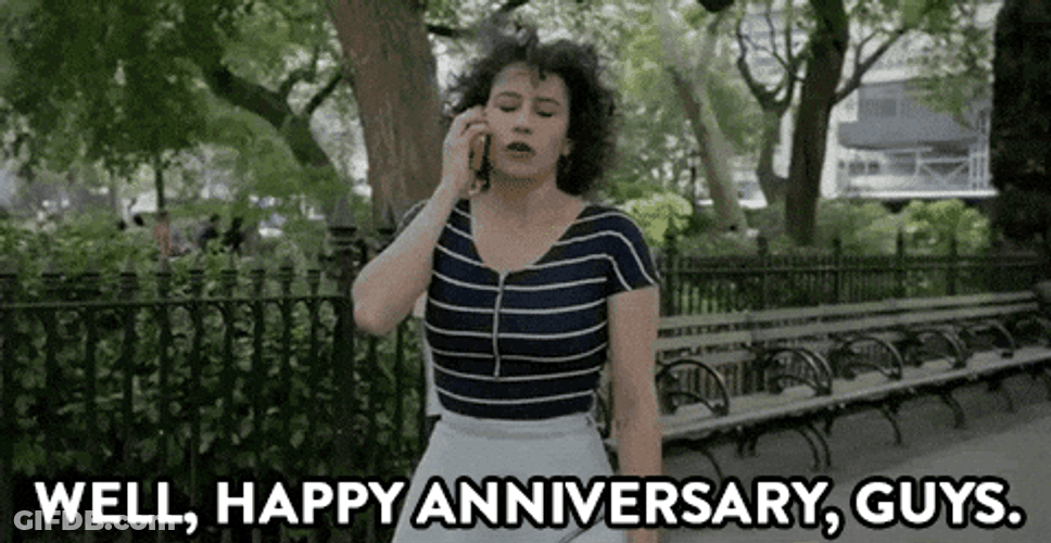 Ilana Glazer Happy Work Anniversary Meme GIF