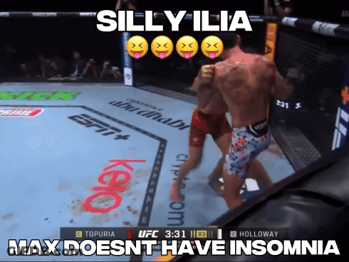Ilia Meme Two Men Fighting In Boxing Ring GIF
