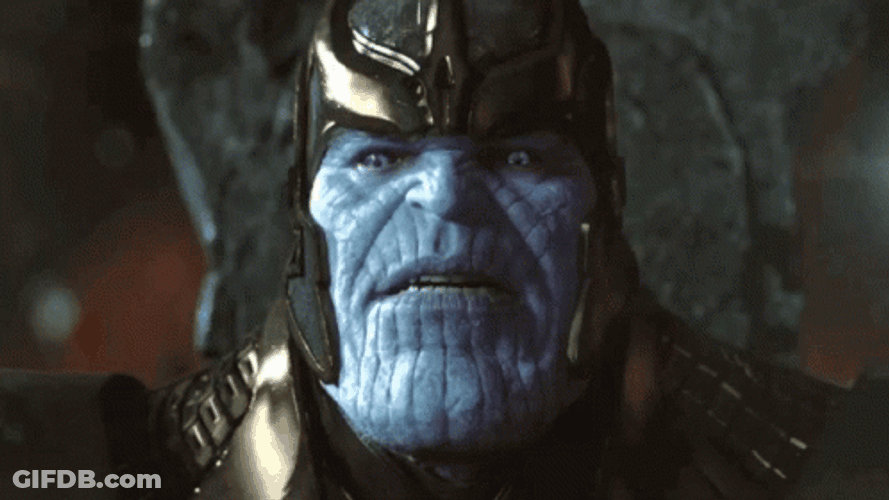 Ill Do It Myself Or Else Thanos Will Bath You With Blood GIF