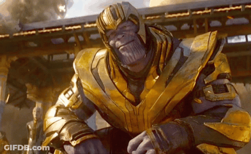 Ill Do It Myself So You Have To Come To Thanos GIF