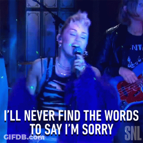 Ill Never Find The Words To Say Im Sorry Miley Cyrus GIF