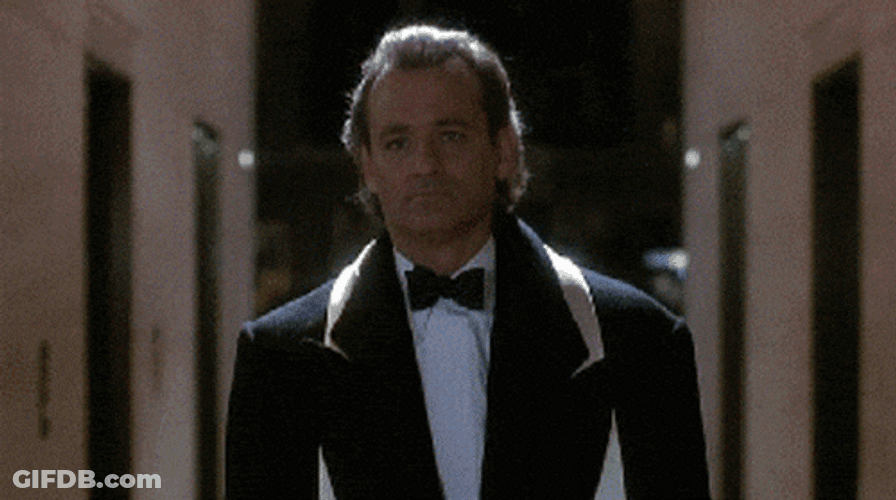 Ill See Myself Out Bill Murray GIF