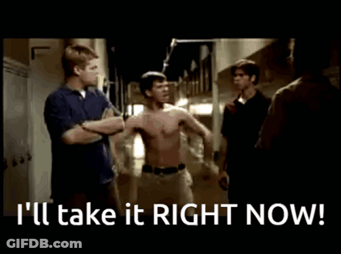 Ill Take It Right Now Cheats Freaking Out GIF