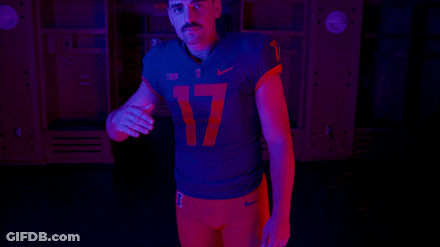 Illini College Football Salutes GIF