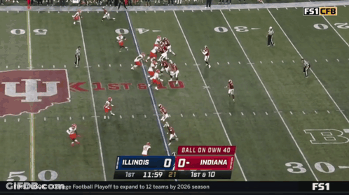 Illinois Vs Indiana Football Game GIF